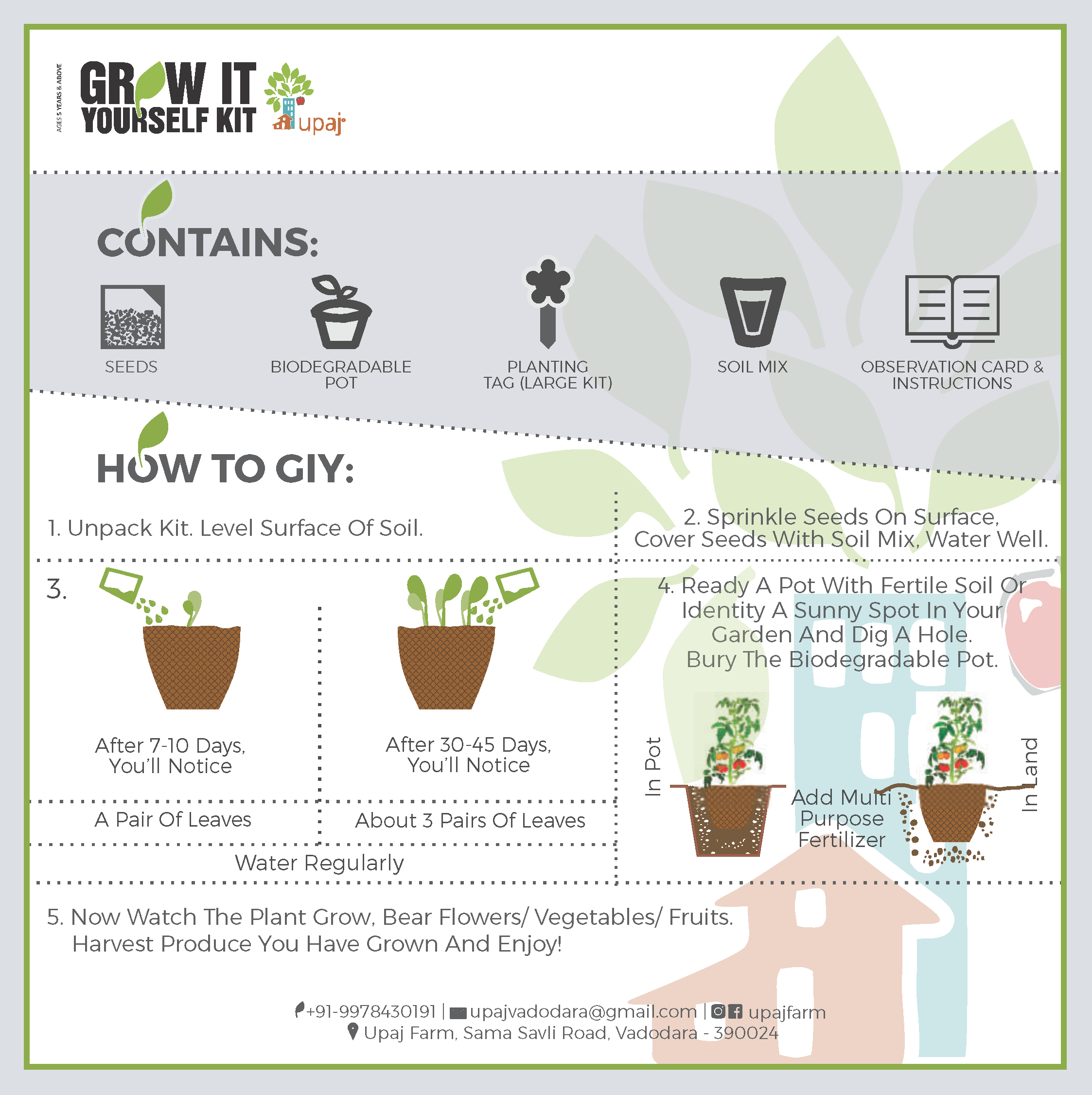 CHERRY TOMATO LARGE GIY KIT